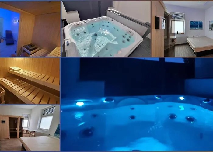Apartment Mit Whirlpool, Wasserbett & Sauna